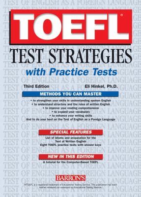 TOEFL Test Strategies with Practice Tests by Eli Hinkel PhD Toefl Test Strategies pdf Kindle Editon