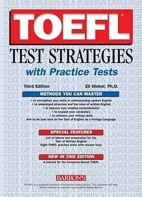 TOEFL Test Strategies with Practice Tests by Eli Hinkel PhD Toefl Test Strategies pdf Doc