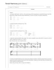 TONAL HARMONY 6TH EDITION ANSWERS Ebook PDF