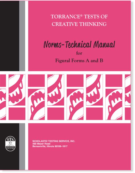 TORRANCE TESTS OF CREATIVE THINKING NORMS TECHNICAL MANUAL Ebook Kindle Editon