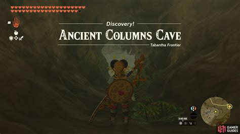 TOTK Ancient Columns Cave: An Exploration in Depth