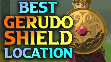 TOTK Gerudo Shield: A Comprehensive Guide to Link's Iconic Protector