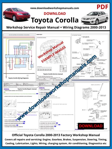 TOYOTA COROLLA REPAIR MANUAL FREE DOWNLOAD Ebook Reader