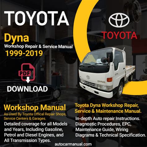 TOYOTA DYNA SERVICE REPAIR MANUAL DOWNLOAD Ebook Doc