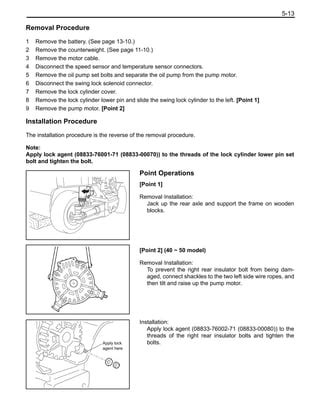 TOYOTA FORKLIFT SERVICE MANUAL 7FBMF25 Ebook Reader