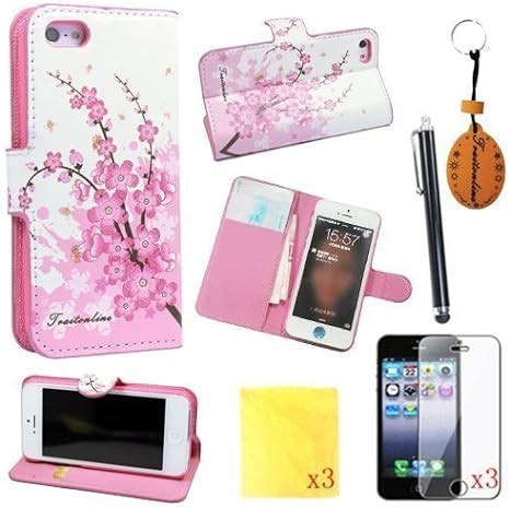 TRAIT Flower Leather Protective Protector Reader