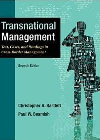 TRANSNATIONAL MANAGEMENT 7TH EDITION Ebook Epub