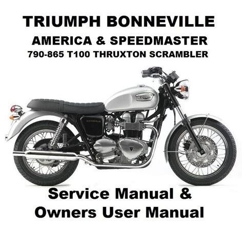 TRIUMPH BONNEVILLE WORKSHOP SERVICE REPAIR MANUAL Ebook Kindle Editon