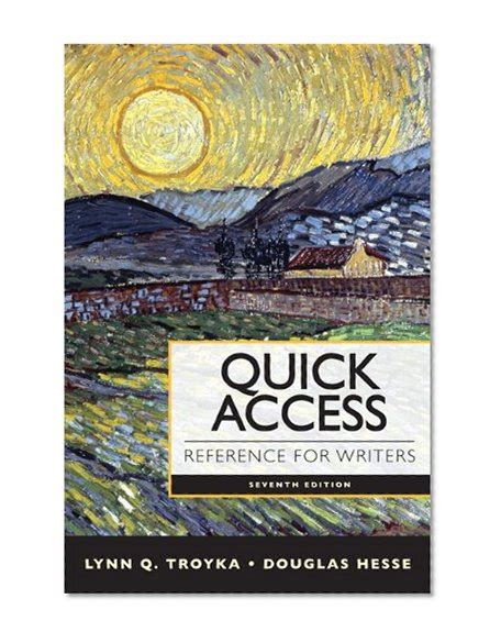 TROYKA AND HESSE QUICK ACCESS REFERENCE FOR WRITERS 7TH EDITION: Download free PDF ebooks about TROYKA AND HESSE QUICK ACCESS RE Kindle Editon