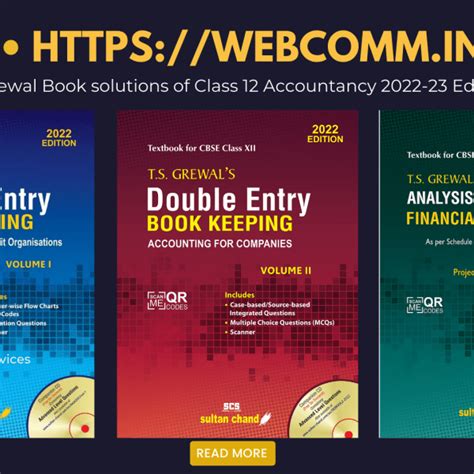 TS GREWAL ACCOUNTANCY CLASS 12 SOLUTIONS Ebook Kindle Editon