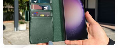 TUCCH Leather Samsung Protective Magnetic Doc