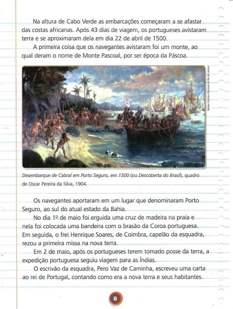 Tabela 1: Desembarque dos Portugueses