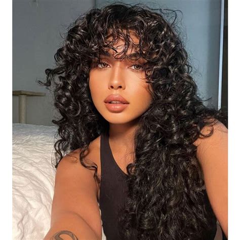 Table 1: Advantages of Long Black Curly Wigs with Curly Synthetic Lace Front Cropped Bangs