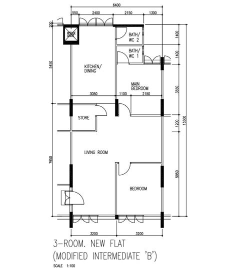 Table 1: Amenities at 587 Ang Mo Kio Avenue 3