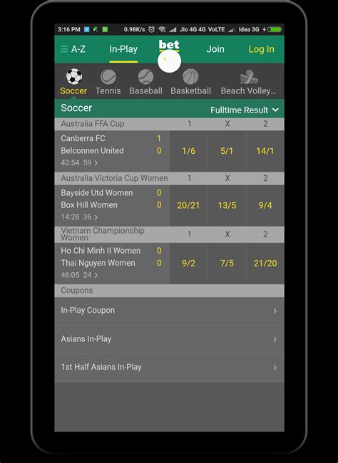 Table 1: Bet365 APK Features