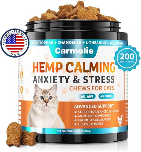 Table 1: Calming Treats for Cats with Anxiety