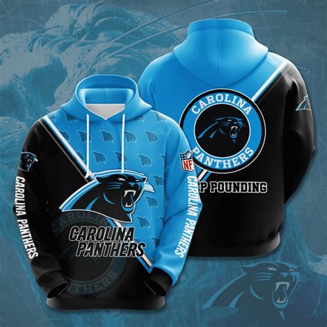 Table 1: Carolina Panthers Hooded Sweatshirt Styles