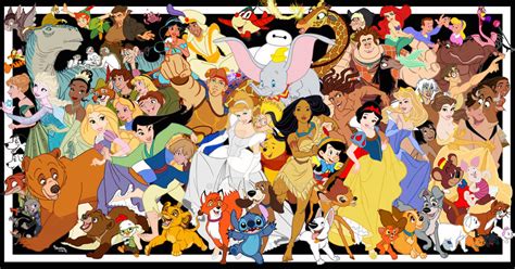 Table 1: Classic Disney Characters