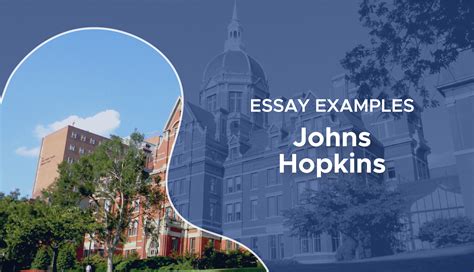 Table 1: Common Essay Topics at Johns Hopkins University