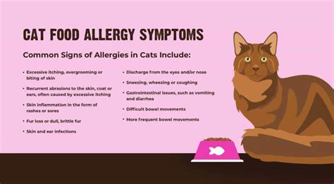 Table 1: Common Symptoms of Food Allergies in Cats