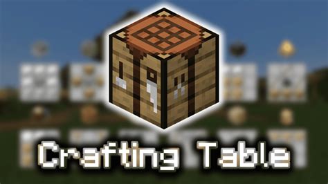 Table 1: Crafting Statistics