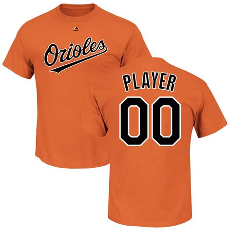 Table 1: Different Styles of Baltimore Orioles T-Shirts