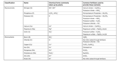 Table 1: Essential Nutrients Provided by Crusher Fertilizer