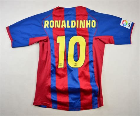 Table 1: Evolution of Ronaldinho's Football Shirt