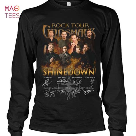 Table 1: Evolution of Shinedown Tour Shirt Designs