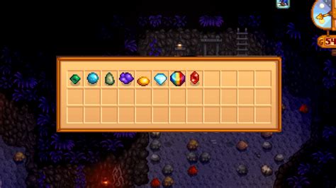 Table 1: Gemstone Values in Stardew Valley