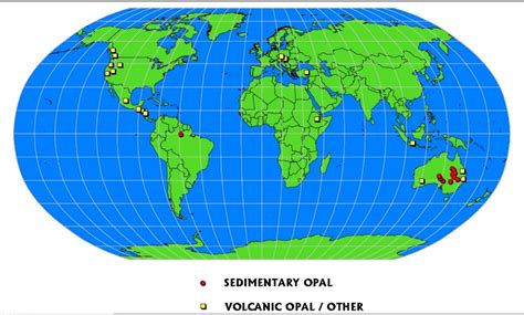 Table 1: Global Pink Opal Deposits