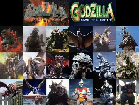 Table 1: Godzilla: Destroy All Monsters Melee Kaiju Roster