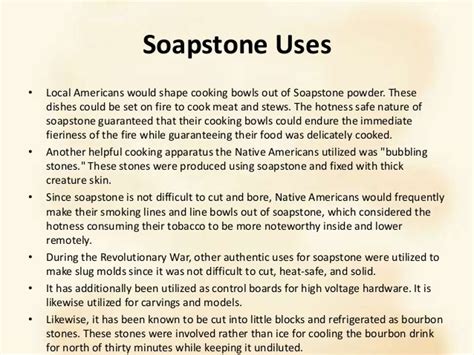 Table 1: Historical Uses of Soapstone Carvings