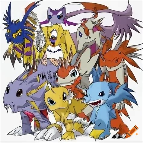 Table 1: Izzy's Digimon Companions