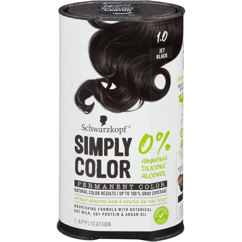 Table 1: Jet Black Hair Color Dye Brands