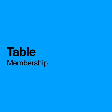 Table 1: KMCD Membership