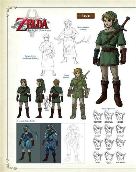 Table 1: Key Characteristics of Twilight Princess Characters