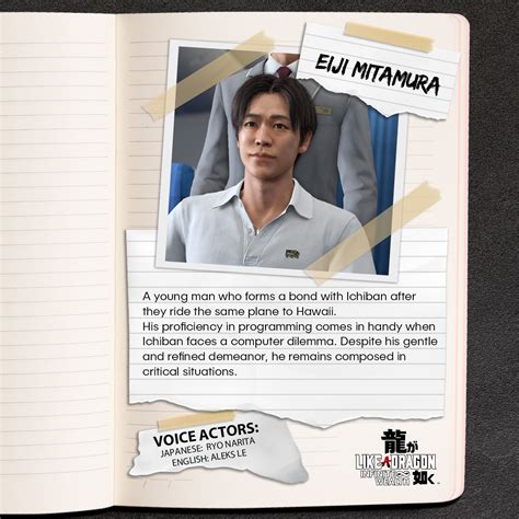 Table 1: Key Figures of Eiji Yakuza