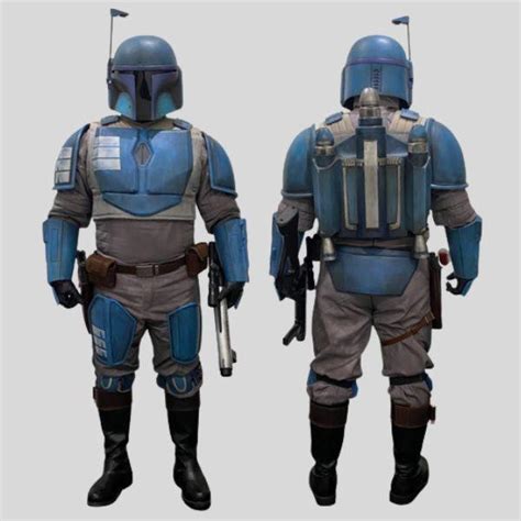 Table 1: Mandalorian Flight Suit Specifications