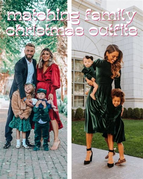 Table 1: Matching Christmas Outfit Ideas