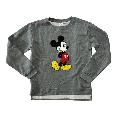 Table 1: Mickey Mouse Long Sleeve Sweatshirt vs. Plain Sweatshirt