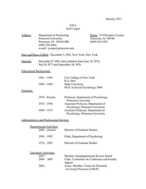 Table 1: Notable Research Contributions from the Princeton University Department of Psychology