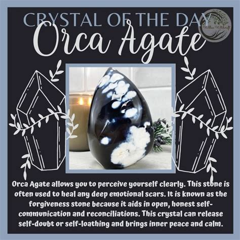 Table 1: Orca Agate Properties