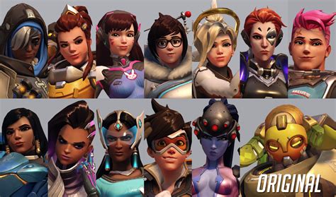 Table 1: Overwatch Female Heroes