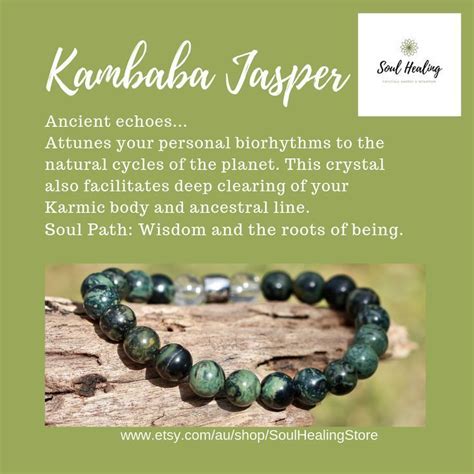 Table 1: Physical Properties of Kambaba Jasper