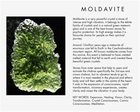 Table 1: Physical Properties of Moldavite