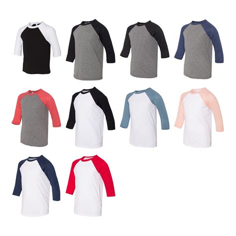 Table 1: Popular Fabric Combinations for Raglan Baseball Shirts