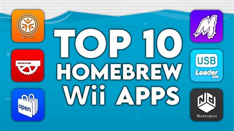 Table 1: Popular Homebrew Apps for the Wii