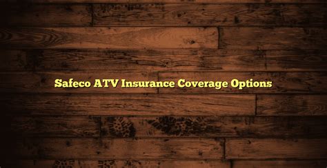 Table 1: Safeco Business Insurance Coverage Options