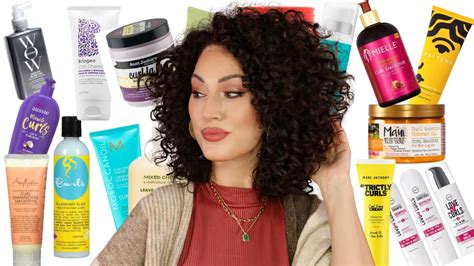 Table 1: Styling Products for Curly Hair